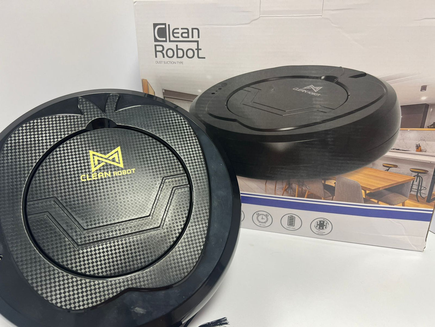 Robot Aspiradora | Clean Robot, ¡La solución inteligente para un hogar siempre impecable! 🏡✨