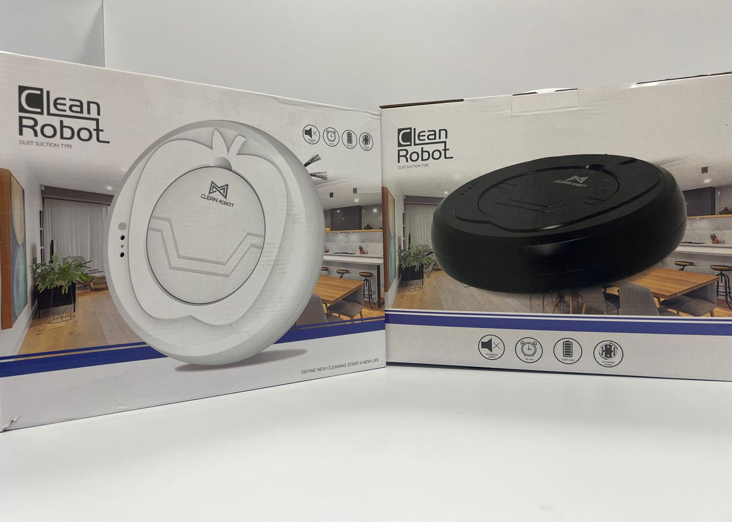 Robot Aspiradora | Clean Robot, ¡La solución inteligente para un hogar siempre impecable! 🏡✨