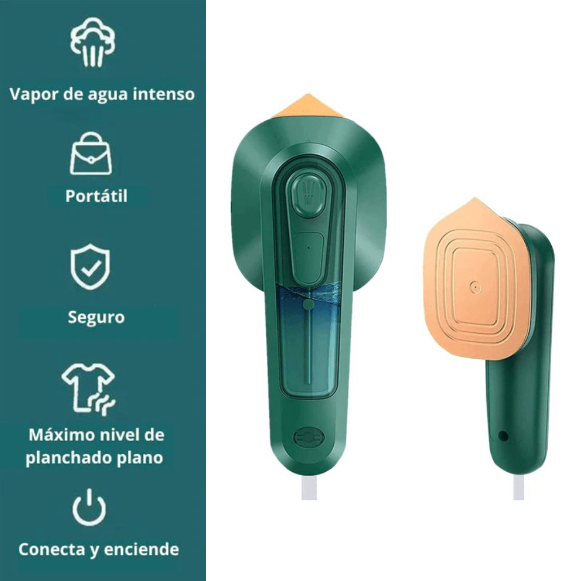 🔥 Mini Plancha Portátil a Vapor – Ropa Perfecta en Cualquier Lugar 🔥