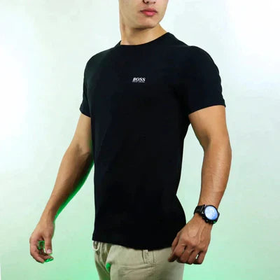 ✨ Combo Black Friday: 5 Camisetas Hugo Boss + Perfume de Lujo Acqua di Giò 🌟