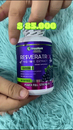 Resveratrol Plus 1600MG: Potencia tu Salud con Extracto de Vino Rojo