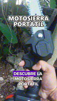 MINI MOTOSIERRA DOBLE BATERIA