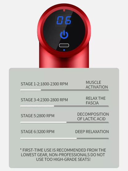 BodySmarty™ Mini Massage Gun + Garantía de Por Vida!