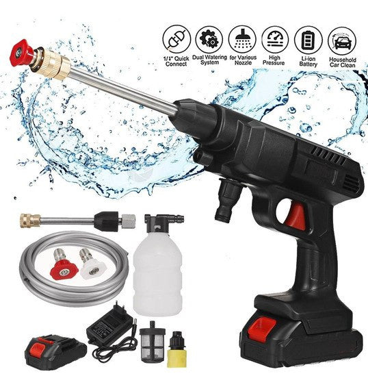 🔋 Hidrolavadora con Pistola Inalámbrica 💧